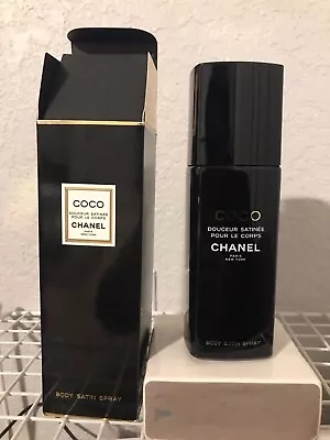 Vintage 1995 Coco Chanel Paris Body Satin Spray Rare 4.2oz / 125ML • $700