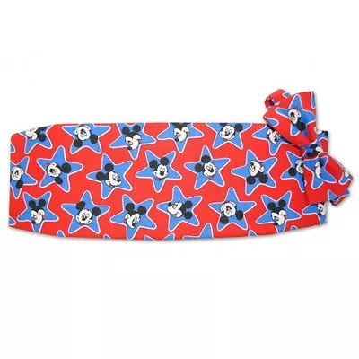 Mickey Mouse Star Cummerbund And Bowtie • $85.50