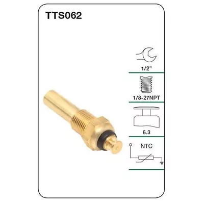 Tridon Engine Temp Switch TTS062 • $16.76