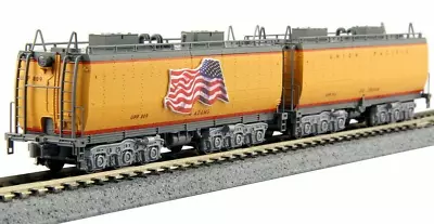 Kato N Scale ~ New 2024 ~ Union Pacific ~ Water Tender Cars ~ Set Of 2 ~ 106-085 • $59.62