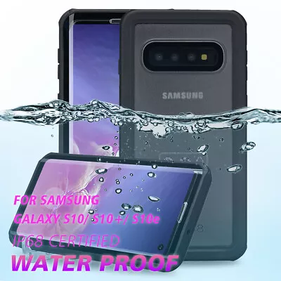 Hybrid Heavy Duty Waterproof Case Full Cover For Samsung Galaxy S10 S9 S8 Plus • $37.99