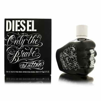 £38.50 • Buy DIESEL ONLY THE BRAVE TATTOO Eau De Toilette 75ml EDT Spray - Brand New
