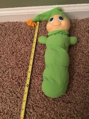 Vintage 1982 Hasbro Preschool Original Green GloWorm Glow Worm No Battery Pack • $39.99