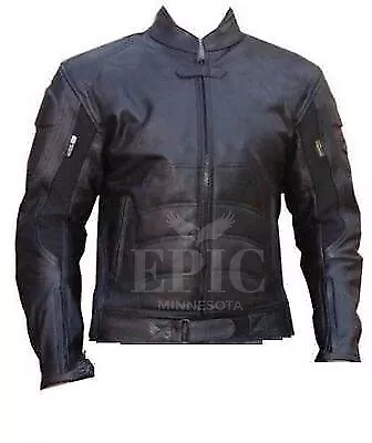 Celebrity Style Dark Knight Leather Jacket • $31.99