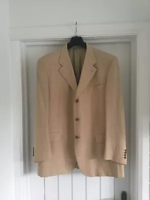 CANALI JACKET  SIZE 58. SINGLE BREASTED. Colour Cream • £54