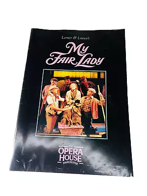 Theatre Brochure My Fair Lady Manchester Souvenir Programme Rare Musical Ra • £14.01