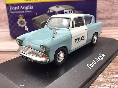 Atlas 1/43 Ford Anglia - Met Police - Model - Boxed • £21.95