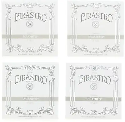 Pirastro Piranito Violin String Set - 4/4 Size Ball-end E • $38.07