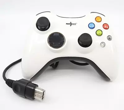 Power Wave Controller - Xbox Original (Xbox 360 Style Controller) [White] • $31.45