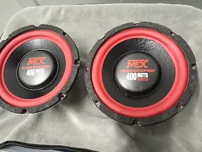 2 DVC MTX Road Thunder Pro Subwoofer 8” Speaker Vintage 90s Original Dual Coil  • $210.95