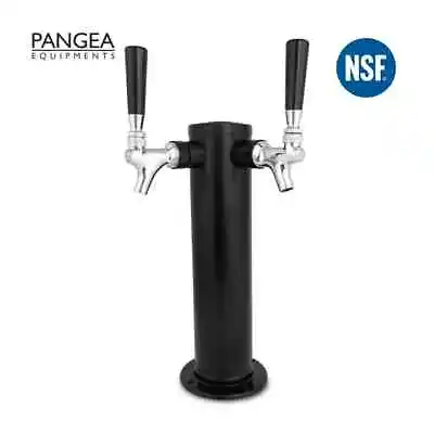 Double Tap/Font Stainless Steel BLACK Craft Beer Tower NSF Approved • $80.90