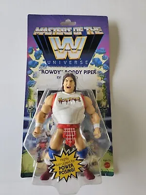 Mattel Masters Of The WWE Universe Wave 5 Rowdy Roddy Piper Action Figure • $6.99