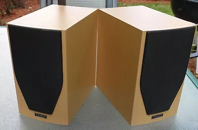Mission Book Shelf Speakers M71  Rear Ported Subs Bi-Wired UK Design Excellent • $159.99