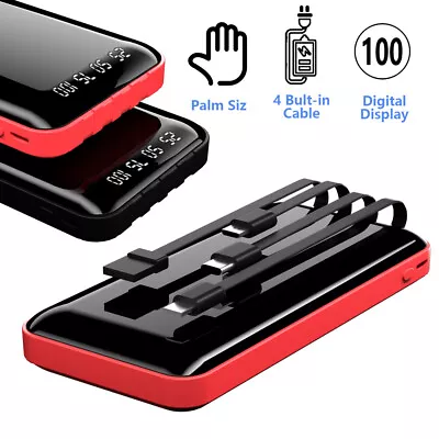 20000mAh Power Bank Charger Portable Super Fast Charging External Battery 4USB • $15.99