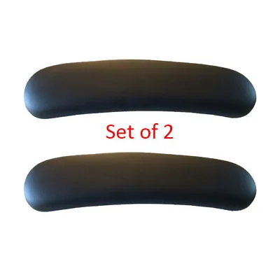 Arm Rest Nail Table Pedicure Chair / Manicure Vinyl PADDED BLACK Foam Set Of 2 • $16.92