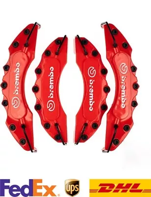 4x Red Caliper Cover Brembo Universal Brake Disc • $49