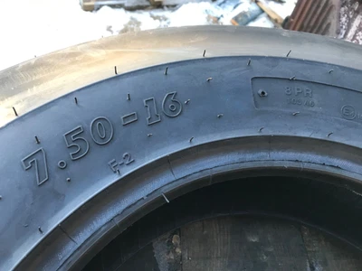 £100 • Buy 7.50 By 16 Front Tractor Tyre And Tube.