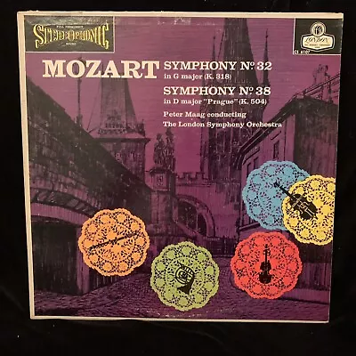 LONDON Blueback CS 6107 MOZART Symphonies #32 & 38 - MAAG - WB DG FFSS ST LP.. • $20