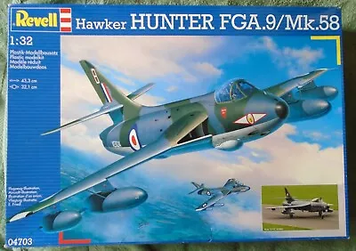 Revell (04703) Hawker Hunter FGA.9/Mk.58 In 1:32 Scale • £30