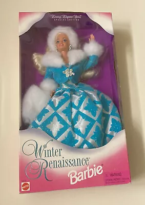 1996 Winter Renaissance Barbie #15570 NIB Elegance Series NRFB Mattel Doll 90s • $14.99