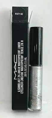 $21.95 • Buy Mac Liquidlast 24-Hour Waterpfoof Liner Eyeliner Liquid .08 Oz - Misty Me   