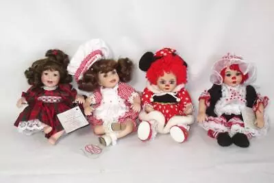 4 Marie Osmond Tiny Tot Dolls Whats Cookin French Kissy Merry Christmas + More • $19.99