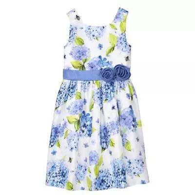 NWT Gymboree Dressed Up Floral Duppioni Dress Special Occasion Wedding Easter • $19.97