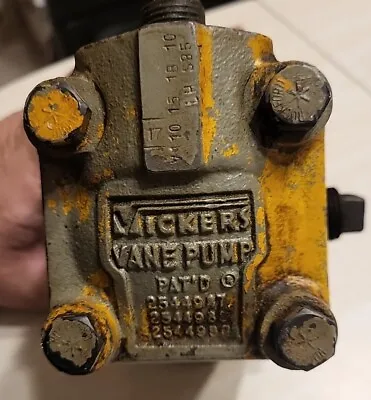 Vickers Vane Pump Used Untested 143440 • $99.95