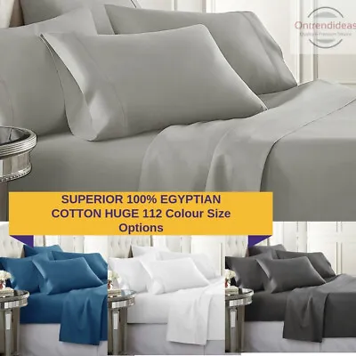 $55 • Buy Ramesses 1500TC 100% Supreme Egyptian Cotton Sheet Set | Ramesses Sheets MQ MK