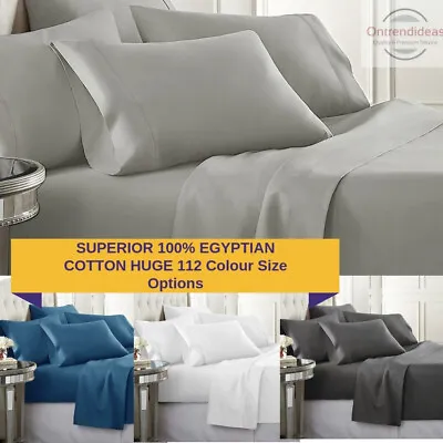 Ramesses 1500TC 100% Supreme Egyptian Cotton Sheet Set | Ramesses Sheets MQ MK • $65