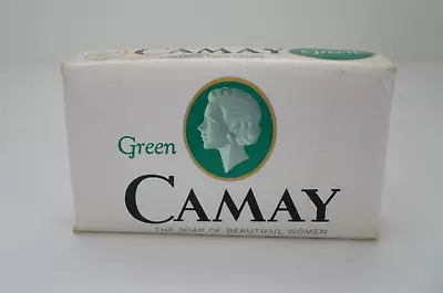 Vintage Camay Green Bar Soap Contains Cold Cream • £8.64