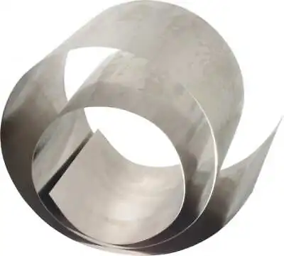 Type 302 Stainless Steel Shim Stock Roll 50  X 6  X 0.01  Thick Made In USA • $37.70