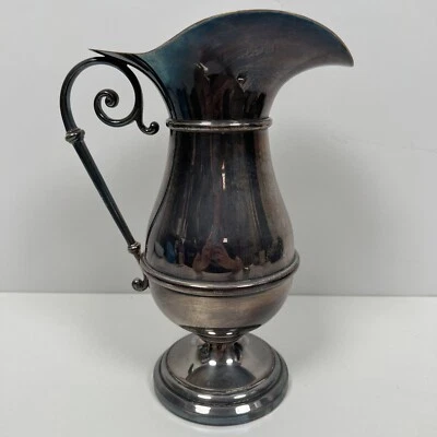 Large Silver Plated Pitcher Jug • £5