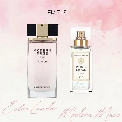 £12.50 • Buy FM 715 – PURE ROYAL Perfume FOR  Her Fragrance For Her 50 ML BNIB