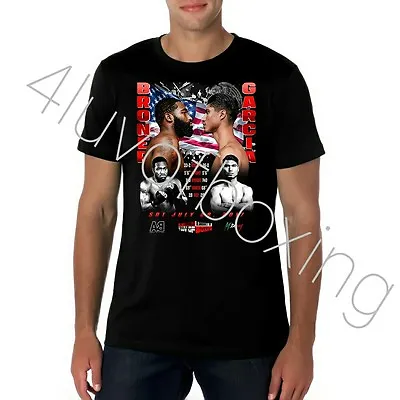 Mikey Garcia Vs Adrian Broner 4LUVofBOXING Shirt BK Tee Boxing Apparel  • $29.99
