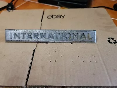 International Scout Grille Grill Emblem Scout Tailgate Emblem • $60