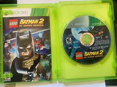 LEGO Batman 2: DC Super Heroes (Microsoft Xbox 360 2012) COMPLETE! • $7.29