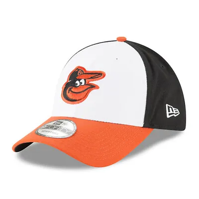 Men's New Era White Baltimore Orioles Logo League 9FORTY Adjustable Hat • $20.99