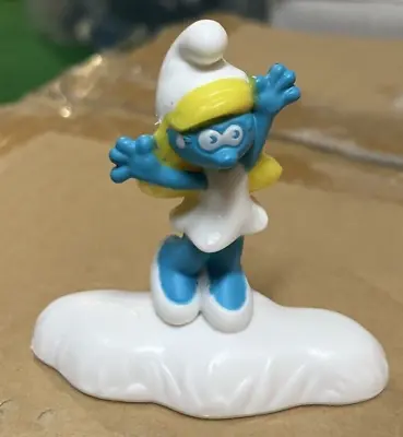 Smurfette Smurf Figure McDonalds Happy Meal Toy PVC Peyo 2017 Figurine • $3.99