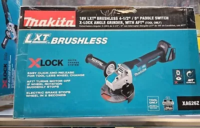 Makita XAG26Z 18V LXT Cordless Angle Grinder - TOOL ONLY FREE SHIPPING  • $129.99