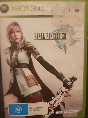 Final Fantasy XIII 13 - Microsoft XBox 360 PAL - Complete Game + Manual - GC • $10.90