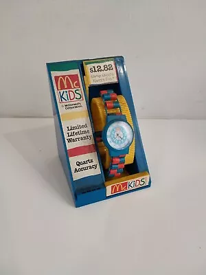 McDonalds McKids Childrens Watch - Quartz Accuracy - Untested - New Boxed • $31.08