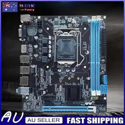 H61 Motherboard 16GB Micro-ATX Desktops MainBoard Support 2 X DDR3 4 X SATA 2.0  • $38.99