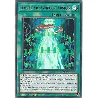 MZMI-EN035 Harmonic Synchro Fusion : Ultra Rare Card : 1st Edition : YuGiOh TCG • £7.40