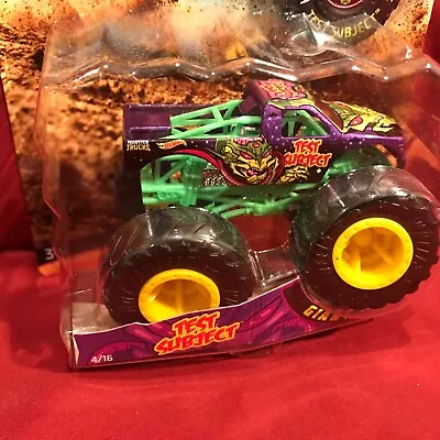 Hot Wheels Monster Trucks *PURPLE TEST SUBJECT* Pickup 1:64 RARE Mattel 2018 • $9.99