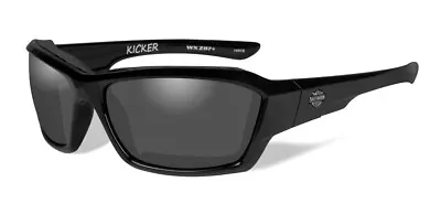 Harley-Davidson® Men's Wiley-X Kicker Sunglasses Gray Lens Black Frames HAKIC01 • $52.64