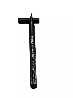 MAC Eyeliner Pen Brushstroke 24-Hour Eye Liner Brush Black Waterproof - NEW • £18