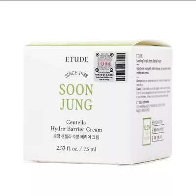 ETUDE HOUSE Centella Hydro Barrier Cream 75ml • $25.99