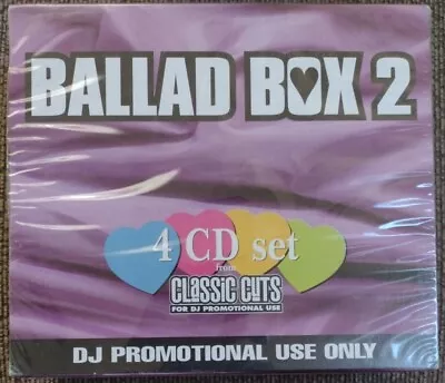 Various Artists - Mastermix Ballad Box 2 Classic Cuts (4 CD Set) *New & Sealed  • £29.99