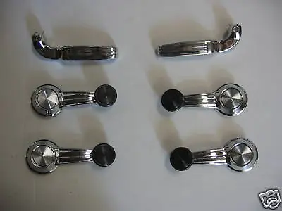 69 70 71 72 Chevelle Interior Handle Crank Kit Black • $49.95